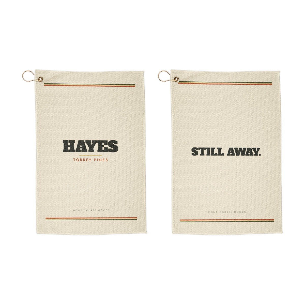 Personalized golf towels