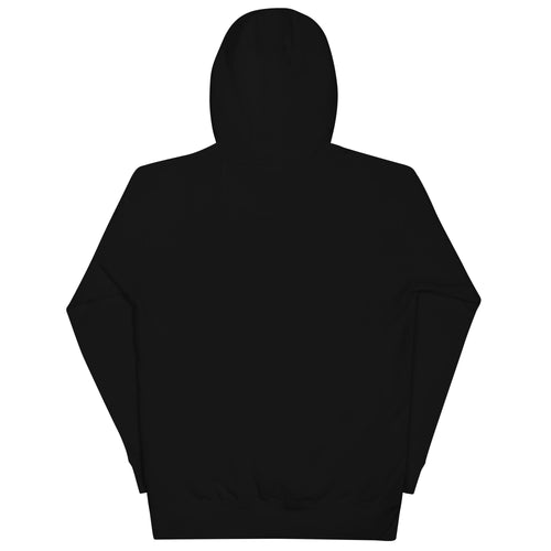 Another view of the embroidered golf hoodie